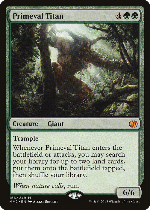 Primeval Titan (MM2-156) - mythic