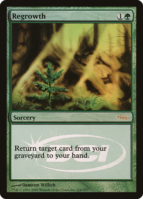 Regrowth (JDG-002) - rare - Foil
