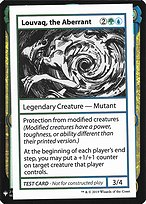 Louvaq, the Aberrant (CMB1-095) - rare