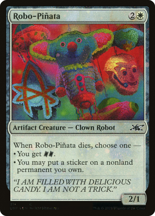 Robo-Piñata (UNF-311) - common - Foil