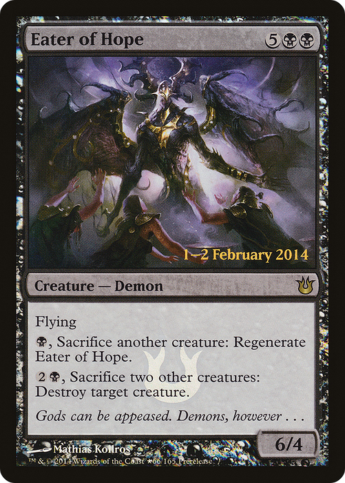Eater of Hope (PRE-66★) - rare - Foil