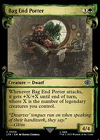 Bag End Porter (LTR-604) - common: (Showcase) - Foil