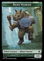Rhino Warrior (TMKC-018) - common