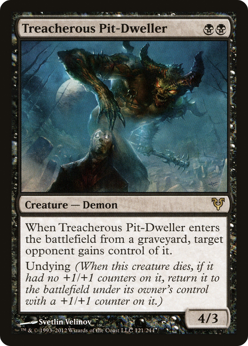 Treacherous Pit-Dweller (AVR-121) - rare