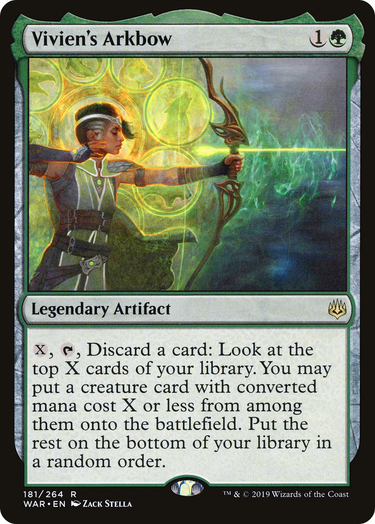 Vivien's Arkbow (WAR-181) - rare