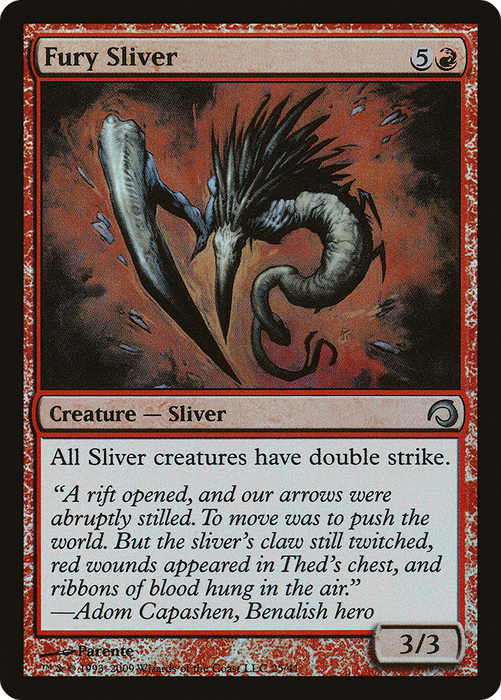 Fury Sliver (PDS-025) - uncommon - Foil