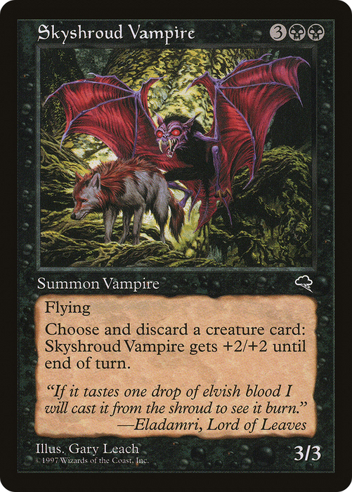 Skyshroud Vampire (TMP-157) - uncommon