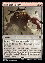Kozilek's Return (M3C-214) - mythic: (devoid)