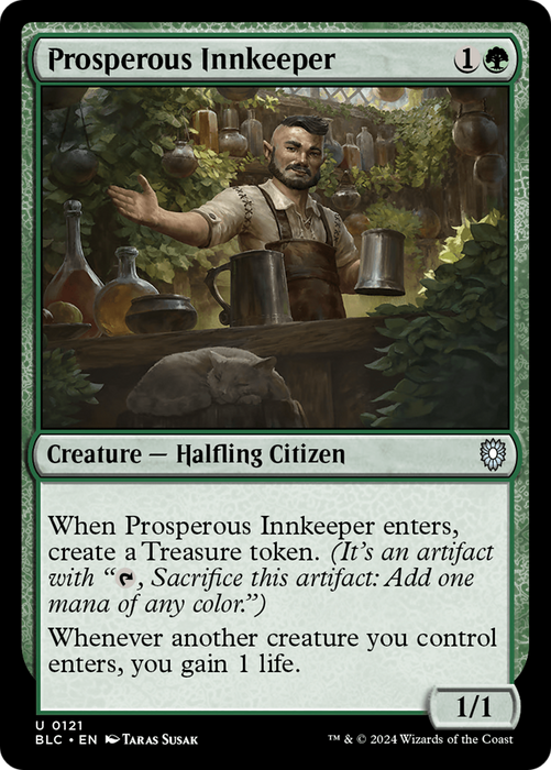 Prosperous Innkeeper (BLC-121) - uncommon