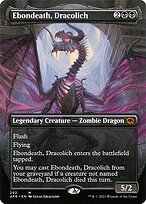 Ebondeath, Dracolich (AFR-292) - mythic (Borderless)