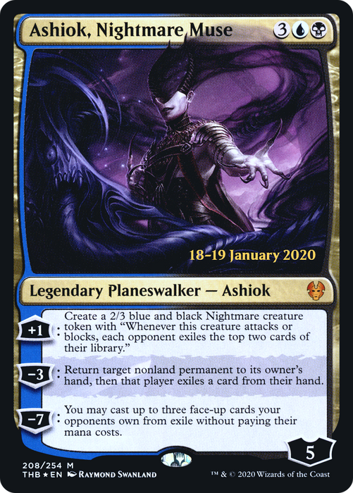 Ashiok, Nightmare Muse (PRE-208S) - mythic - Foil