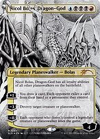 Nicol Bolas, Dragon-God (SLD-1246) - mythic (Borderless) - Foil