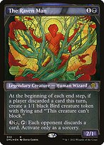 The Raven Man (DMU-330) - rare: (Showcase) - Foil