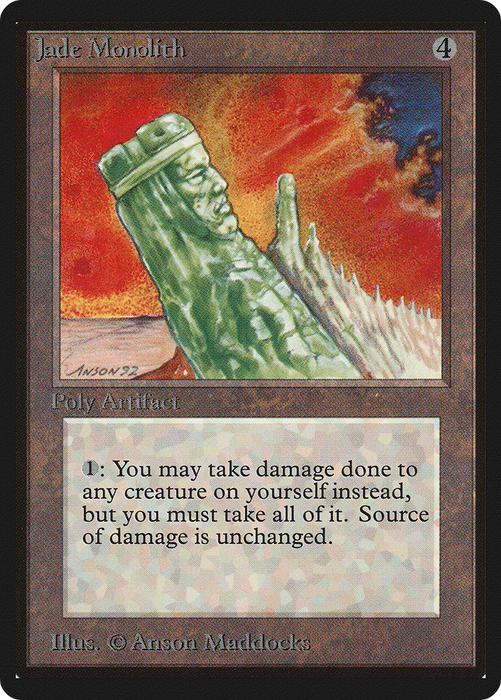 Jade Monolith (LEB-253) - rare