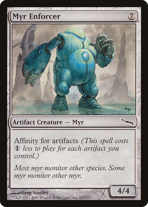 Myr Enforcer (MRD-211) - common - Foil