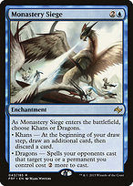 Monastery Siege (FRF-043) - rare - Foil