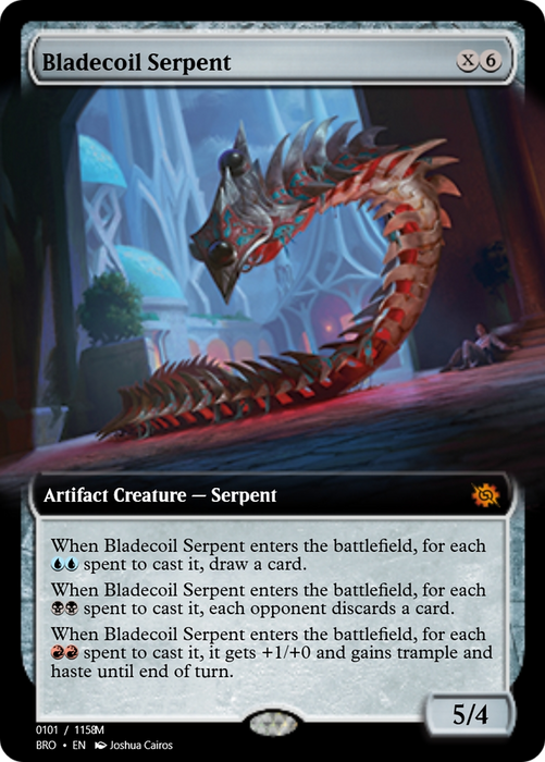 Bladecoil Serpent (PRM-105810) - mythic - Foil
