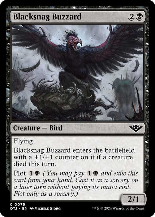 Blacksnag Buzzard (OTJ-079) - common - Foil