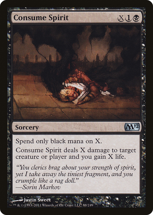 Consume Spirit (M12-088) - uncommon