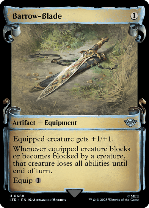 Barrow-Blade (LTR-688) - uncommon: (Showcase) - Foil
