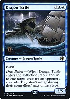 Dragon Turtle (PRE-56S) - rare - Foil