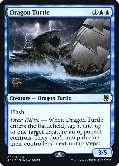 Dragon Turtle (PRE-56S) - rare - Foil