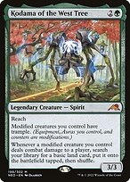 Kodama of the West Tree (NEO-199) - mythic