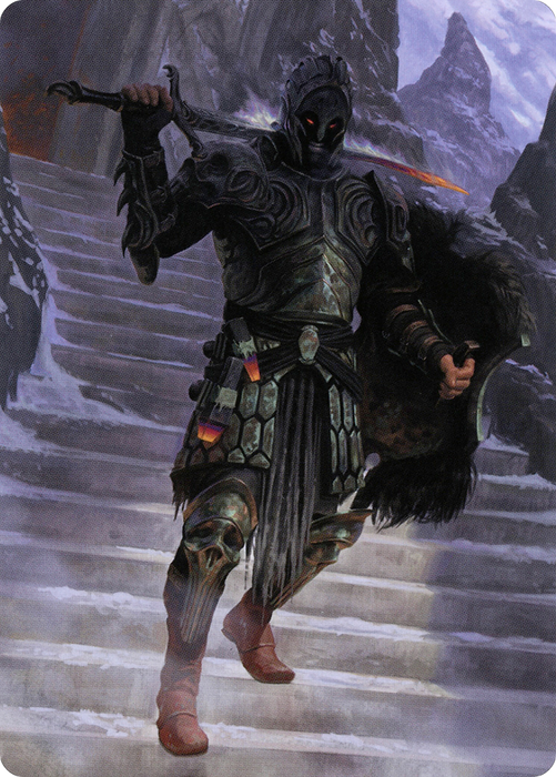 Dakkon, Shadow Slayer // Dakkon, Shadow Slayer (AMH2-049) - common (Borderless) - Foil