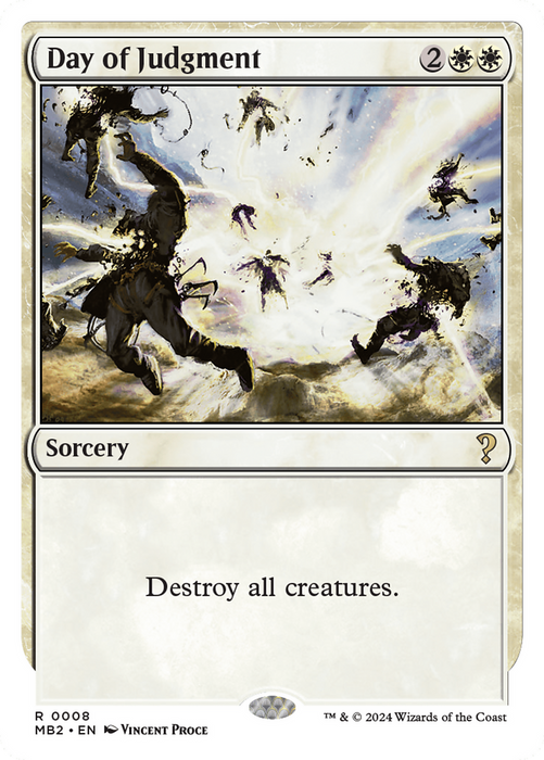 Day of Judgment (MB2-008) - rare