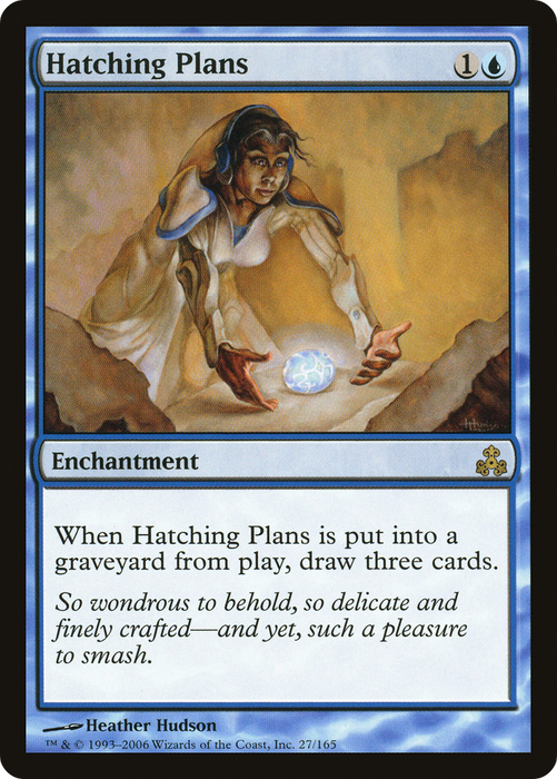 Hatching Plans (GPT-027) - rare