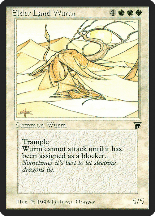 Elder Land Wurm (LEG-011) - rare