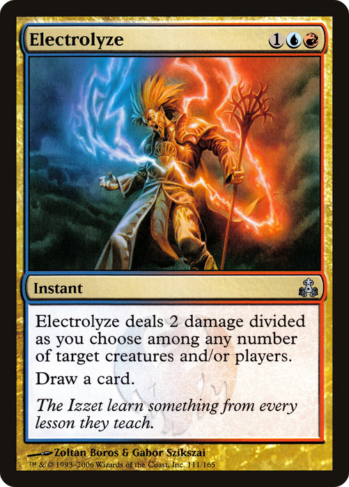 Electrolyze (GPT-111) - uncommon - Foil