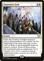 Semester's End (STX-027) - rare - Foil