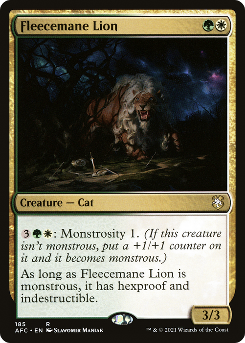 Fleecemane Lion (AFC-185) - rare