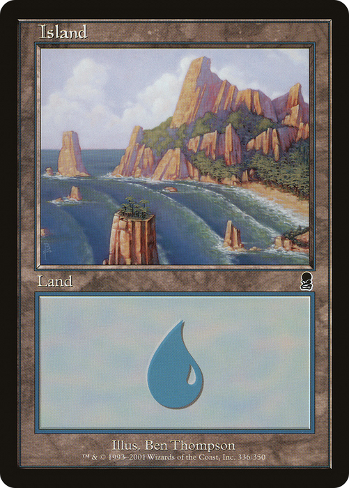 Island (ODY-336) - common - Foil