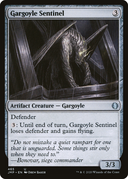 Gargoyle Sentinel (JMP-465) - uncommon