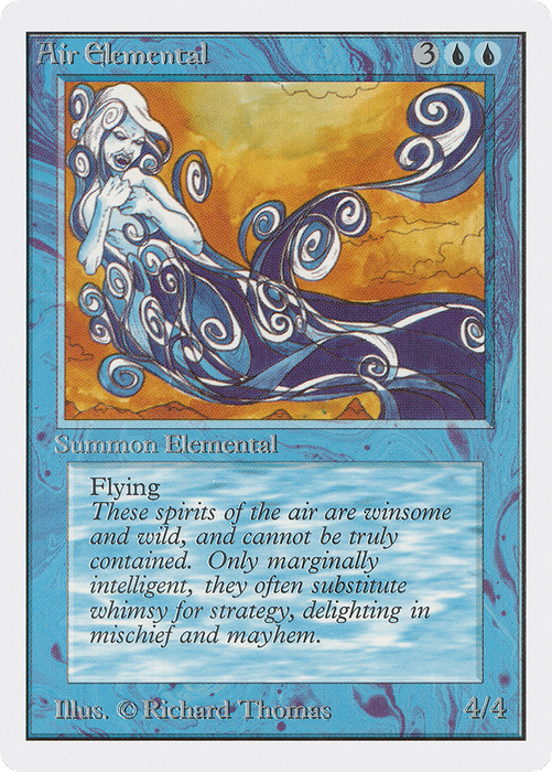 Air Elemental (2ED-047) - uncommon