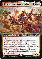 Risona, Asari Commander (NEO-492) - rare: (Extended Art) - Foil