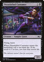 Dissatisfied Customer (UNF-072) - common - Foil