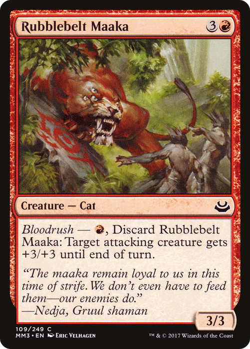 Rubblebelt Maaka (MM3-109) - common - Foil