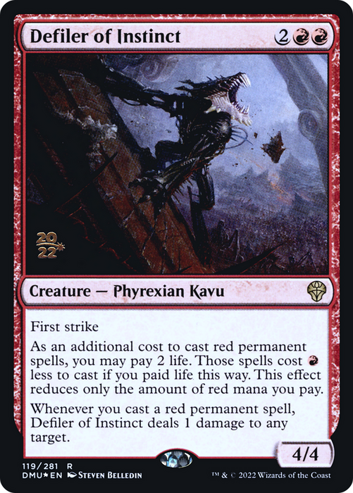 Defiler of Instinct (PRE-119S) - rare - Foil