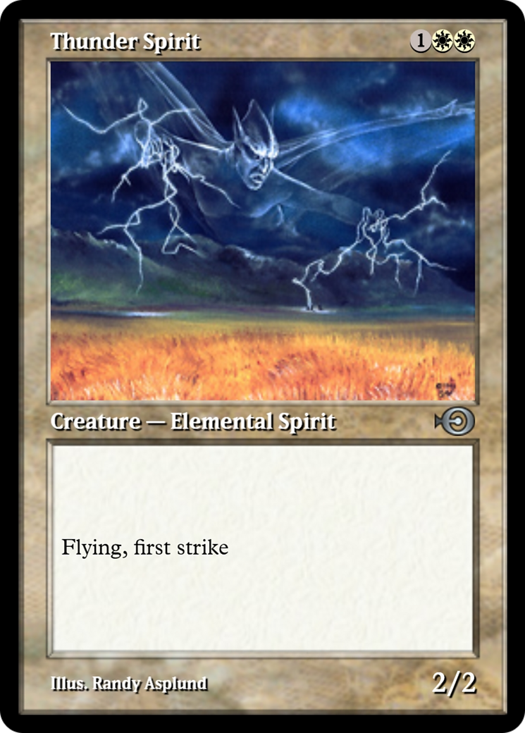 Thunder Spirit (PRM-229) - uncommon - Foil