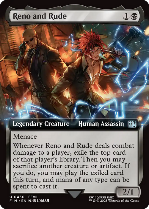 Reno and Rude (Extended Art) (FIN-450) - uncommon