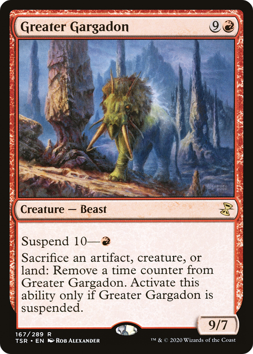 Greater Gargadon (TSR-167) - rare