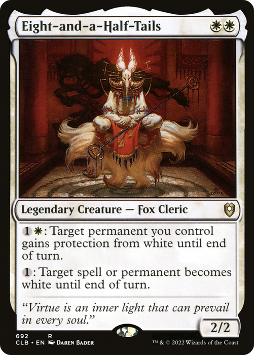Eight-and-a-Half-Tails (CLB-692) - rare