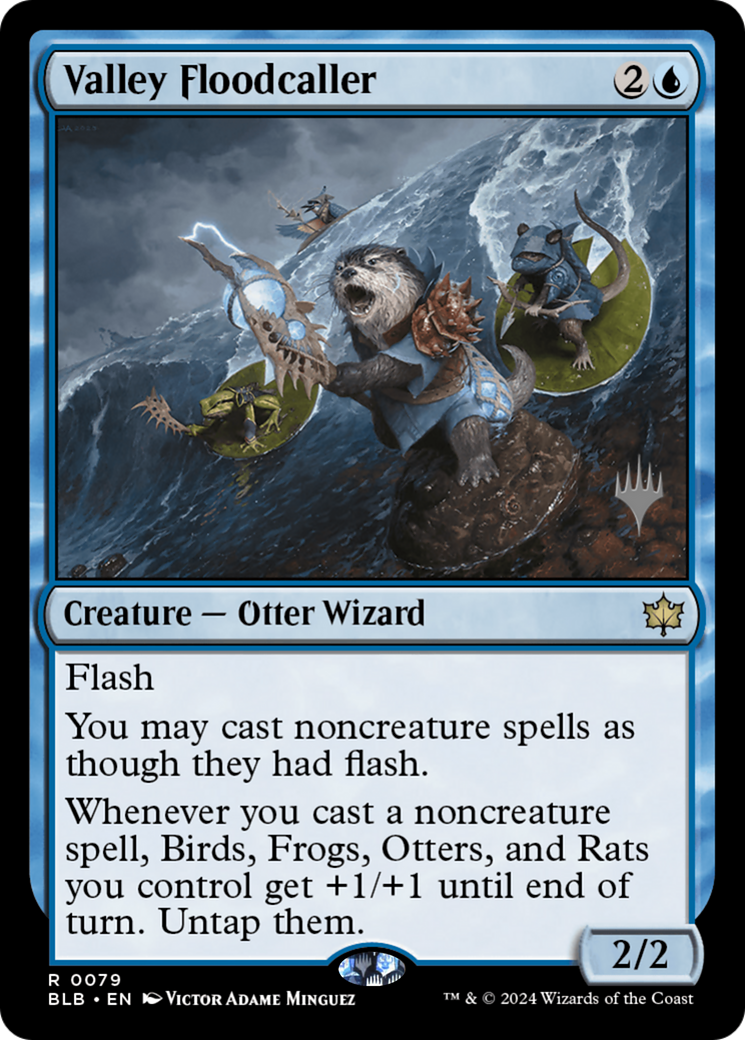 Valley Floodcaller (PPBLB-79P) - rare - Foil