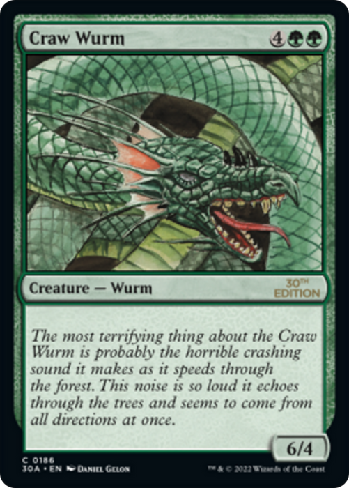 Craw Wurm (30A-186) - common