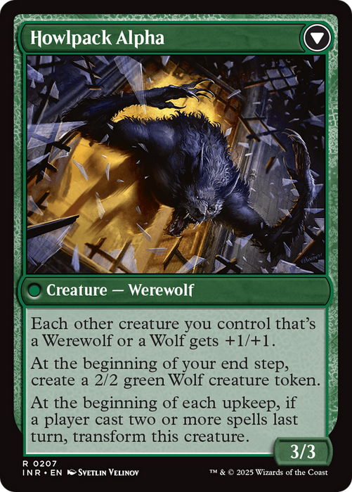 Mayor of Avabruck // Howlpack Alpha (INR-207) - rare - Foil