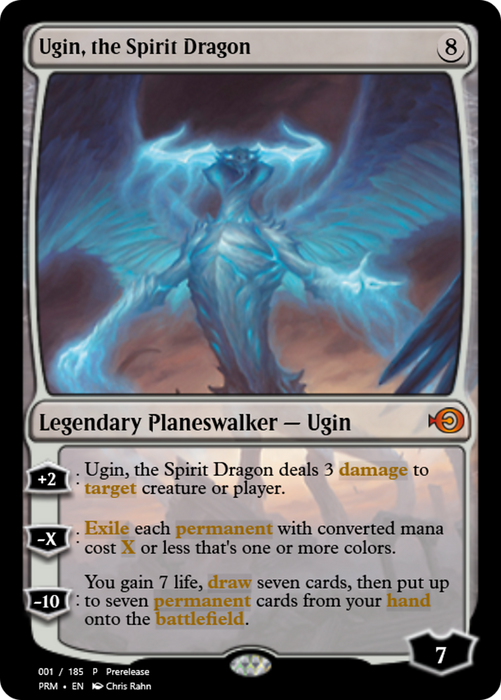 Ugin, the Spirit Dragon (PRM-55763) - mythic - Foil