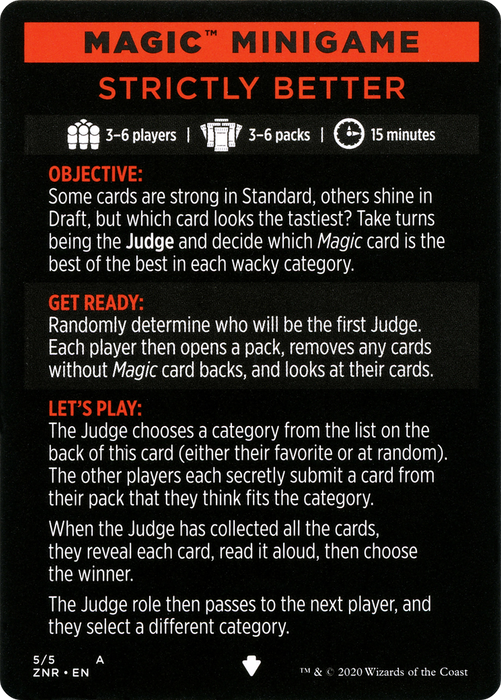 Strictly Better // Strictly Better (cont'd) (MZNR-005) - common